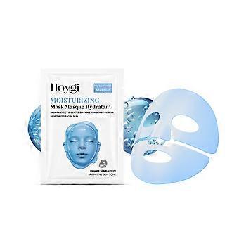 Hoygi Moisturizing And Brightening Facial Mask (Bagged) Gentle And Comfortable, It Adheres To The Skin Smoothly, Providing A Fine, Elastic, And Lustro