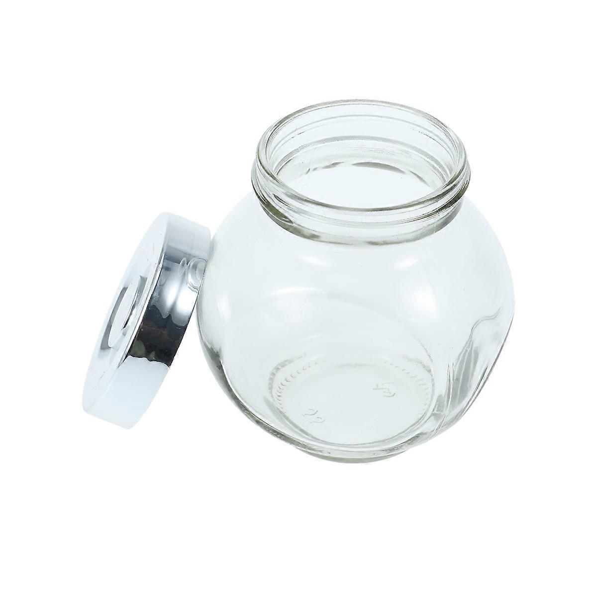 Spice Bottle Transparent Condiment Bottle for Kitchen Use 2Pcs