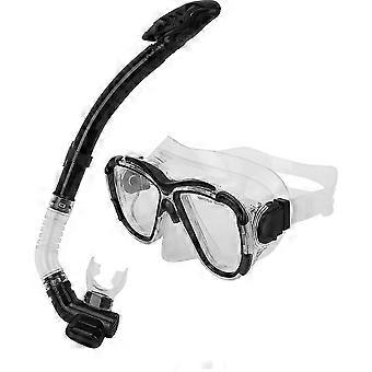 Groot Frame Duikmasker Zwembril Snorkelen Anti Condens Zwembril Waterdichte Adembuis