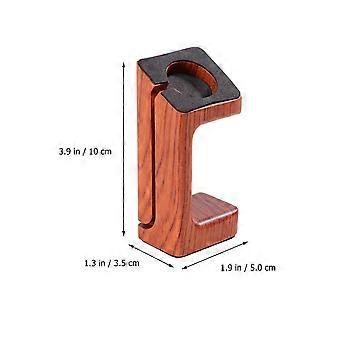 Wooden Rosewood Hand Free Charging Dock Station Holder Charging Mount for Smart Watch