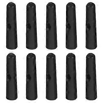 10 Stück robuste Kunststoff-Schirmspitzenperlen zur Reparatur und zum Austausch für mehr Komfort und ein ansprechenderes Aussehen. Geeignet für alle Regenschirmtypen.