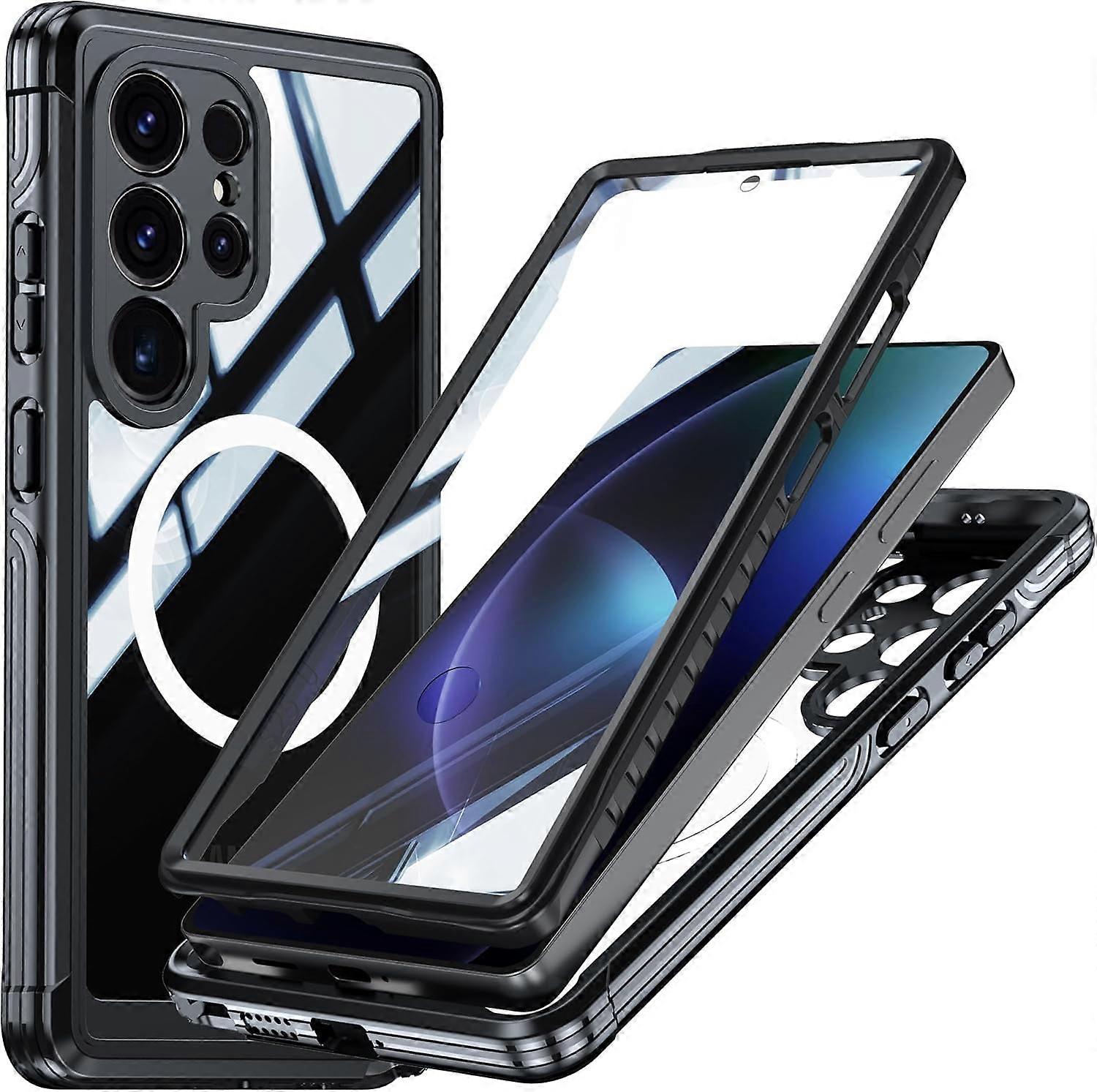 Shockproof Case Compatible with Samsung Galaxy S25 Ultra