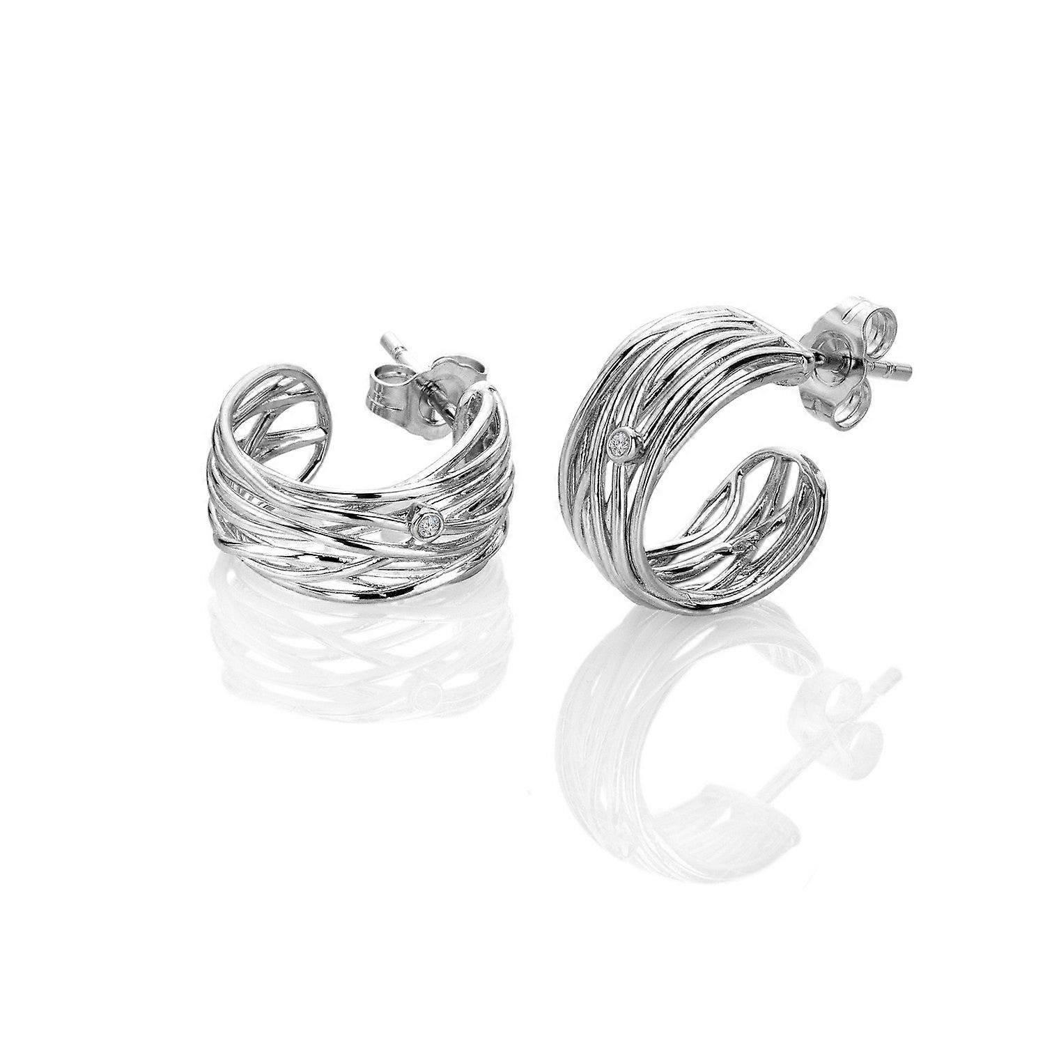 Hot Diamonds Sterling Silver String Earrings | Acotis