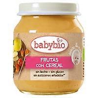 Ecological Fruit Puree with Cereal Jars 130 g