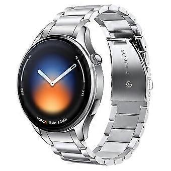 Rostfritt stålarmband för Xiaomi Watch 5, metallarmband, utan gap, reservtillbehör, armband