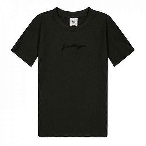 Hype Childrens/Kids Script Crew Neck Regular T-Shirt