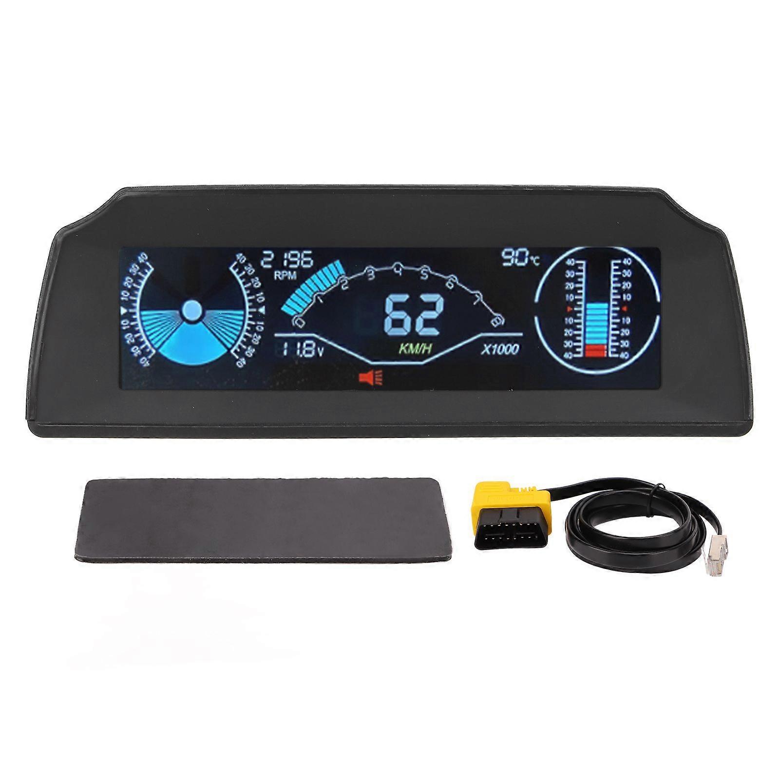 Car HUD Display Digital Universal Windshield Screen Display with Engine Speed Display