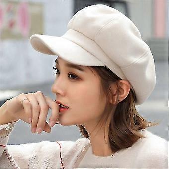 Fashion Warm Hats Baker Boy Hats Autmn Winter Beret Hat Painter Cap Fedora Wool Caps Newsboy Cap-Good