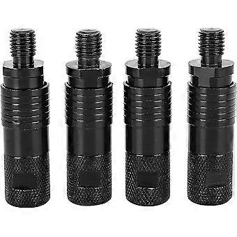 4PCS 3/8 Pollici Allarme di pesca Connettore Allarme morso di pesca Adattatore a sgancio rapido Connettore supporto asta Attrezzatura da pesca alla carpa rimovibile