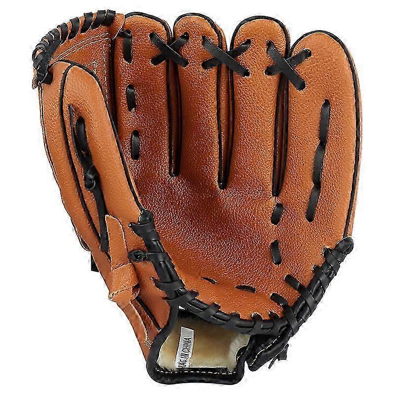 Adjustable Comfortable PU Baseball Softball Training Gloves