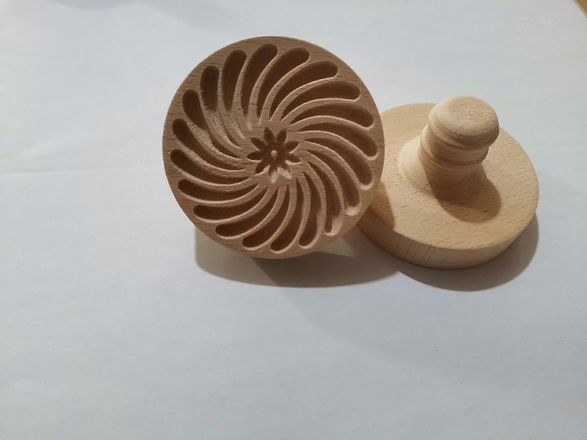 Cookie embedding stamp mold postmark stamp lemn biscuit mucegai-Yvan