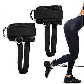 Ankle Straps for Cable Machine Glute Kickbacks, Adjustable Comfort