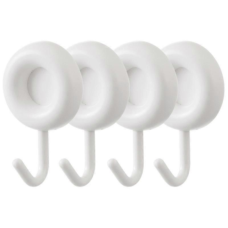 Hook 4pcs Bathroom Hooks Transparent Hook PVC Towel Hook for Hanging