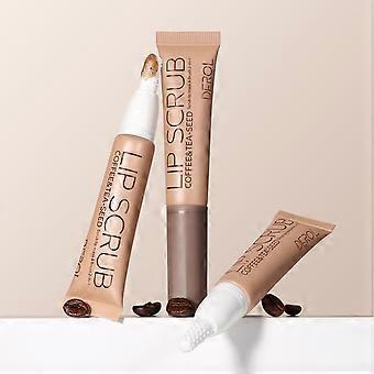 2-teiliges natürliches Lippenpeeling-Set mit Silikonbürste für sanftes Peeling und glattere Lippen