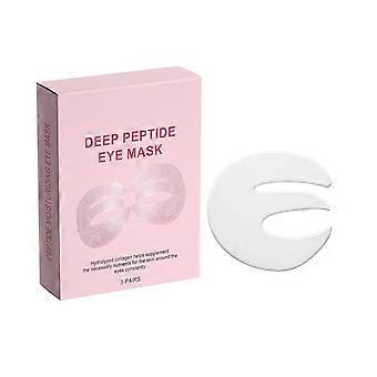 Deep Peptide Collagen Eye Masks, Hydrating & Firming Under Eye Patches for Puffiness, Fine Lines & Dry Skin, 5 Pairs/Box