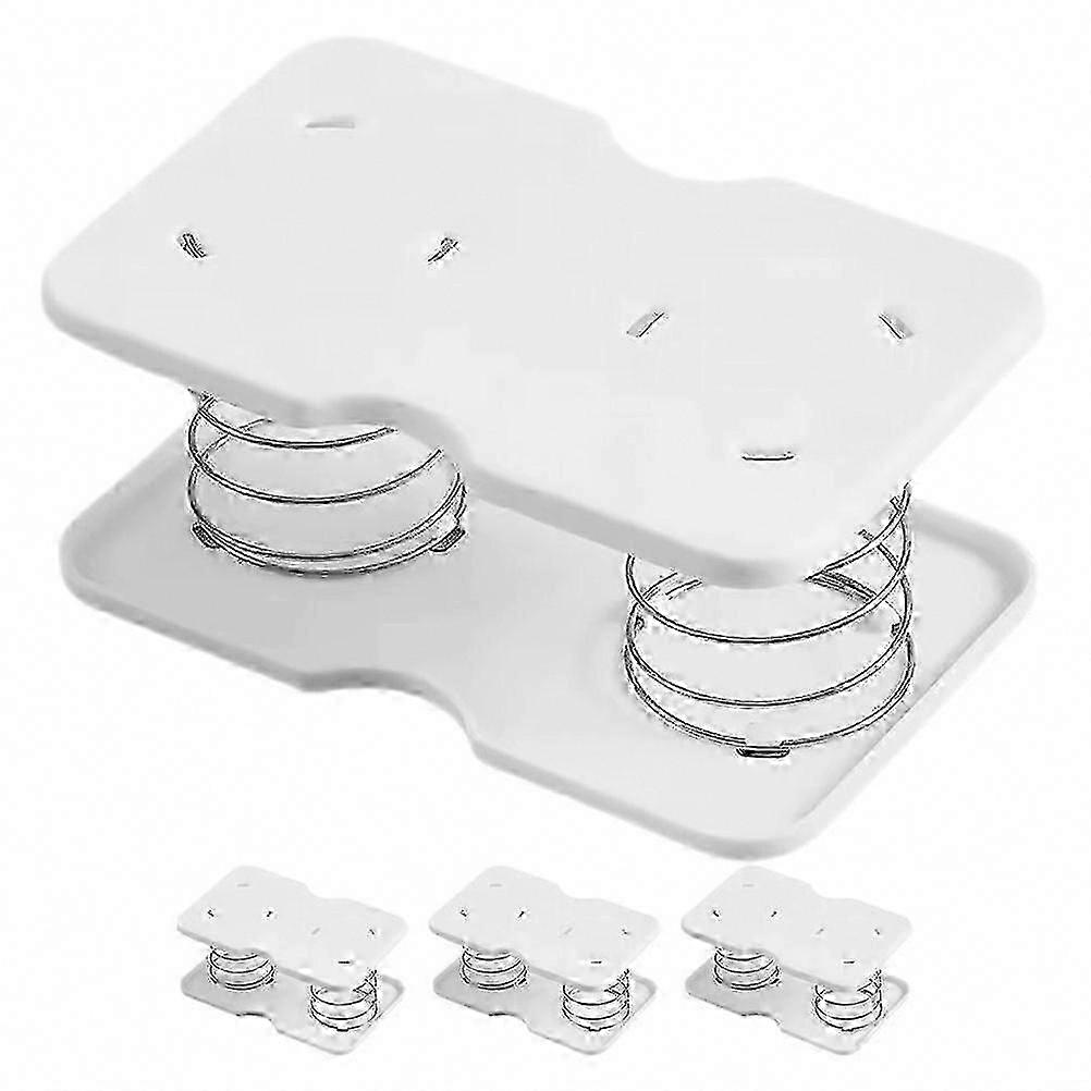 4pcs Tissue Box Spring Holders, Napkin Box Support, Tissue Box Bracket