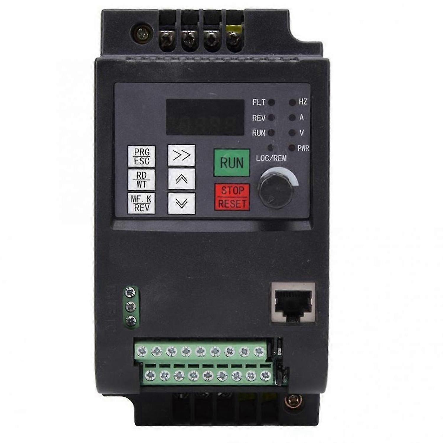 110V to 220V 0.75KW Frequency Converter VFD Motor Variable Speed Power Controller Single Phase Input