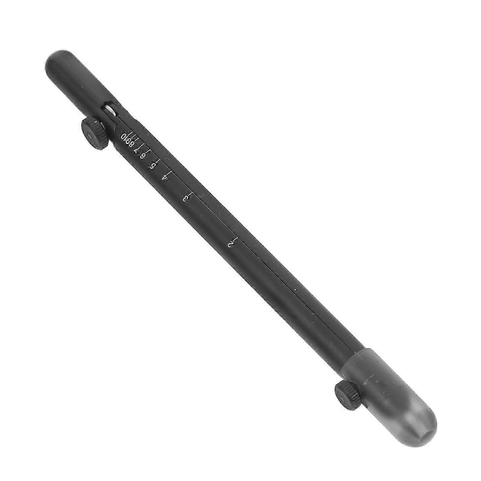 Metal Compass for Geometry Drafting Tool with Radius Scale for Drawing Black