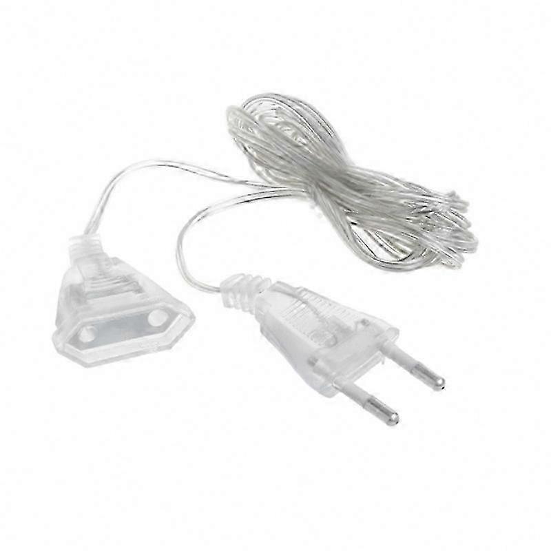 Transparent Standard Power Extension Cable