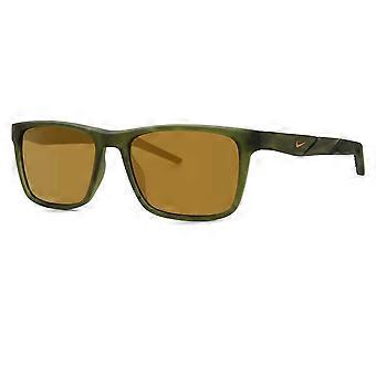 Nike RADEON 1 M FV2403 222 Full Rim Frosted Medium Olive Green Unisex Square Sunglasses UV3 Original
