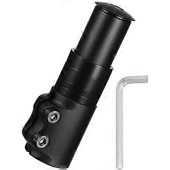 Bike Stem Riser Lioobo for Mountain Fork Stem Extender Black Color