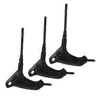 Skate Key Tool T-Handle Wrench for Roller Skate Maintenance 15Pcs