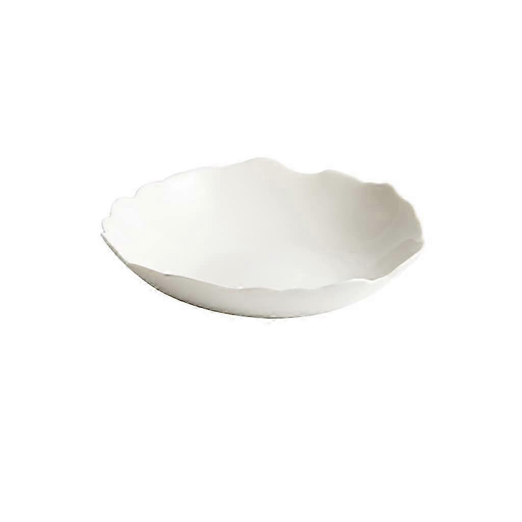 25cm Stackable Deep Ceramic Dinner Plate