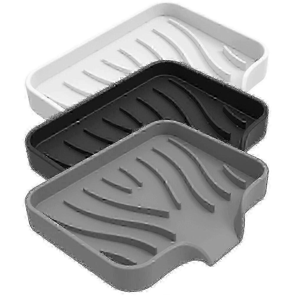 Quick Dry Silicone Soap Tray