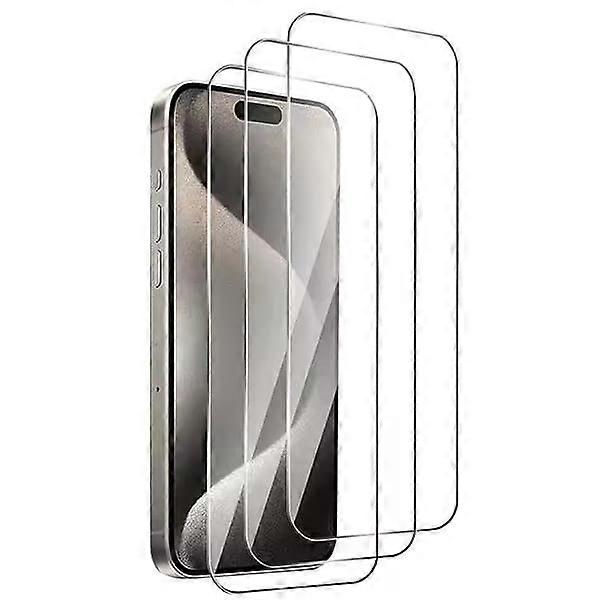 3-Pack iPhone 17 PRO Premium Tempered Glass Screen Protector