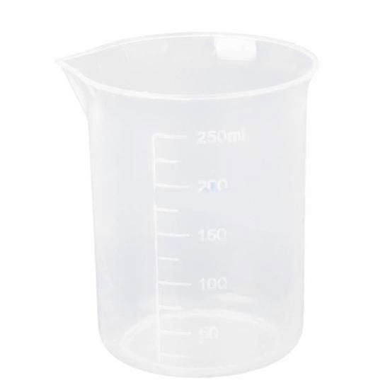 Useful Measuring Corrosion Resistant Mug Transparent Plastic