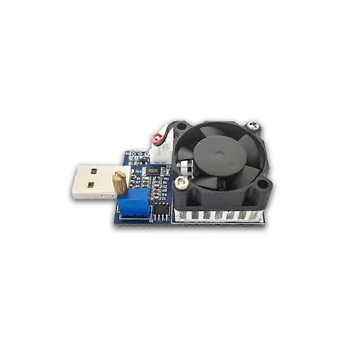 15w Usb Electronic Load Module Adjustable Constant Current Electronic Loaders Aging Discharger Inte-