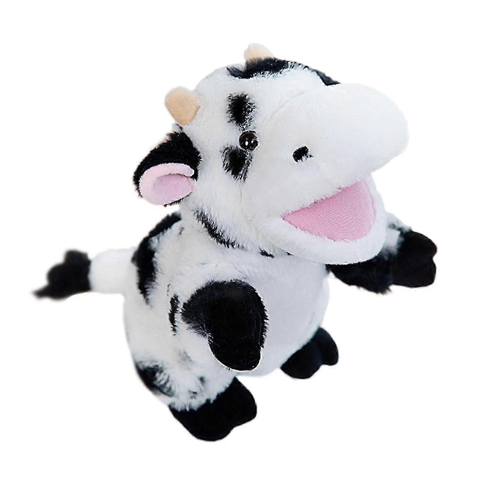 Dairy Cow Plush Hand Puppet