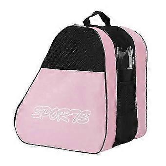 Bolsa de patinação de patins Bolsas de armazenamento de patins Bolsa de patins rosa