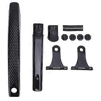 Cycle Mudguard PC Nylon Adjustable Quick Release Front and Rear Universal Cycling Mud Guard for 700C Road CyclesYMQX)