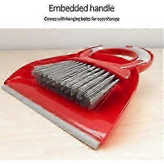Mini dustpan broom for keyboard and computer