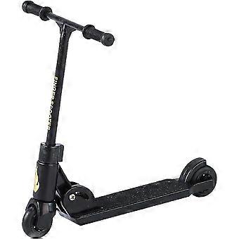Black Finger Scooter Mini Two Wheel Toy for Finger Training and Party Favors, Compact Trick Design