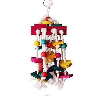 Sturdy Wooden Bird Toy for Cage Use