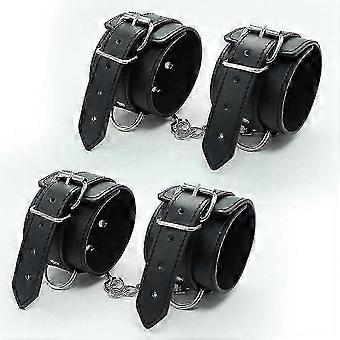 Men & Women Leather Ankle Straps for Fitness Training & Yoga