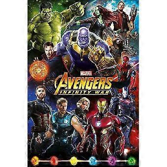 Avengers Infinity War : Characters Stress-Relieving Puzzle BD-5478