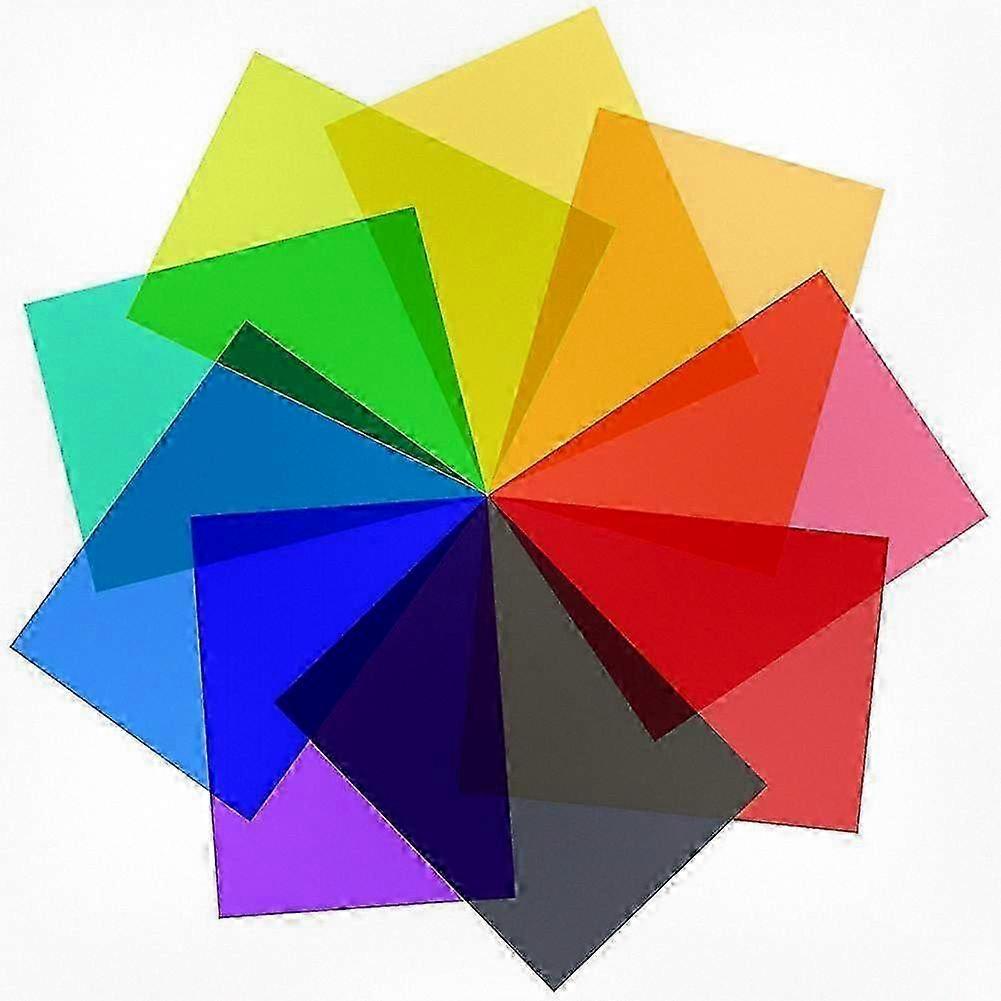 9pc Professional Colour Gel Filter Set