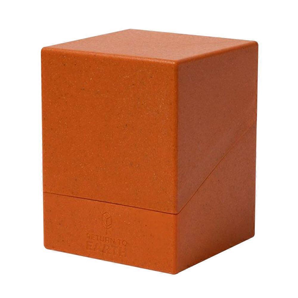 ORANGE Ultimate Guard Recyclable Case Return to Earth Boulder 100+ Card Deck Box