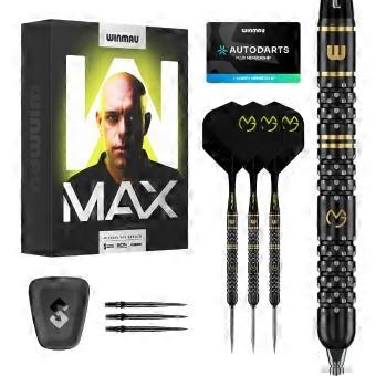 Dartpijlen set met 90% tungsten barrel en Onyx finish