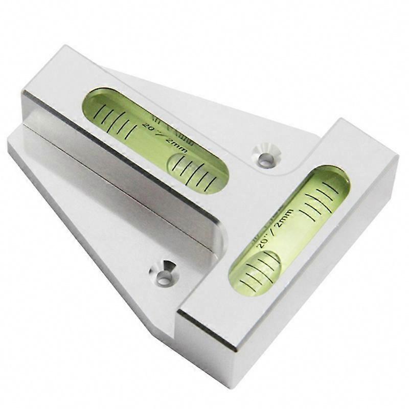 Quick & Precise Two-Way Leveling with Mini T Type Level Meter, Bubble Spirit Level