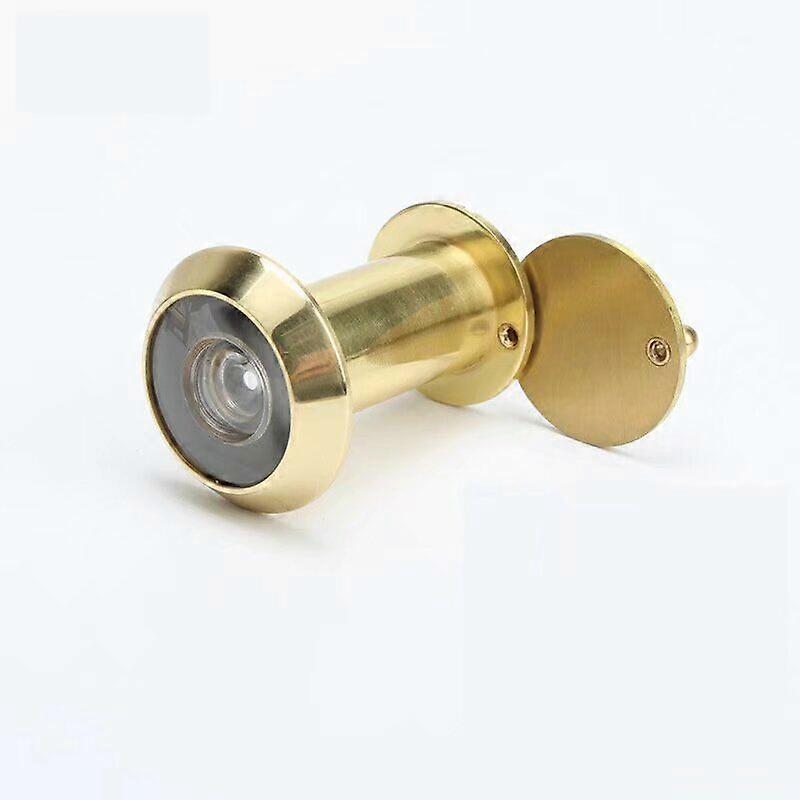 Brass Wide-Angle Door Viewer