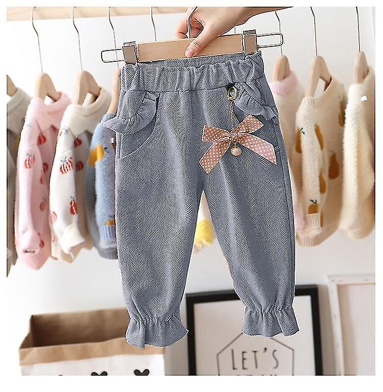 Kevätsyksyn vauvan makeat housut, prinsessa housut