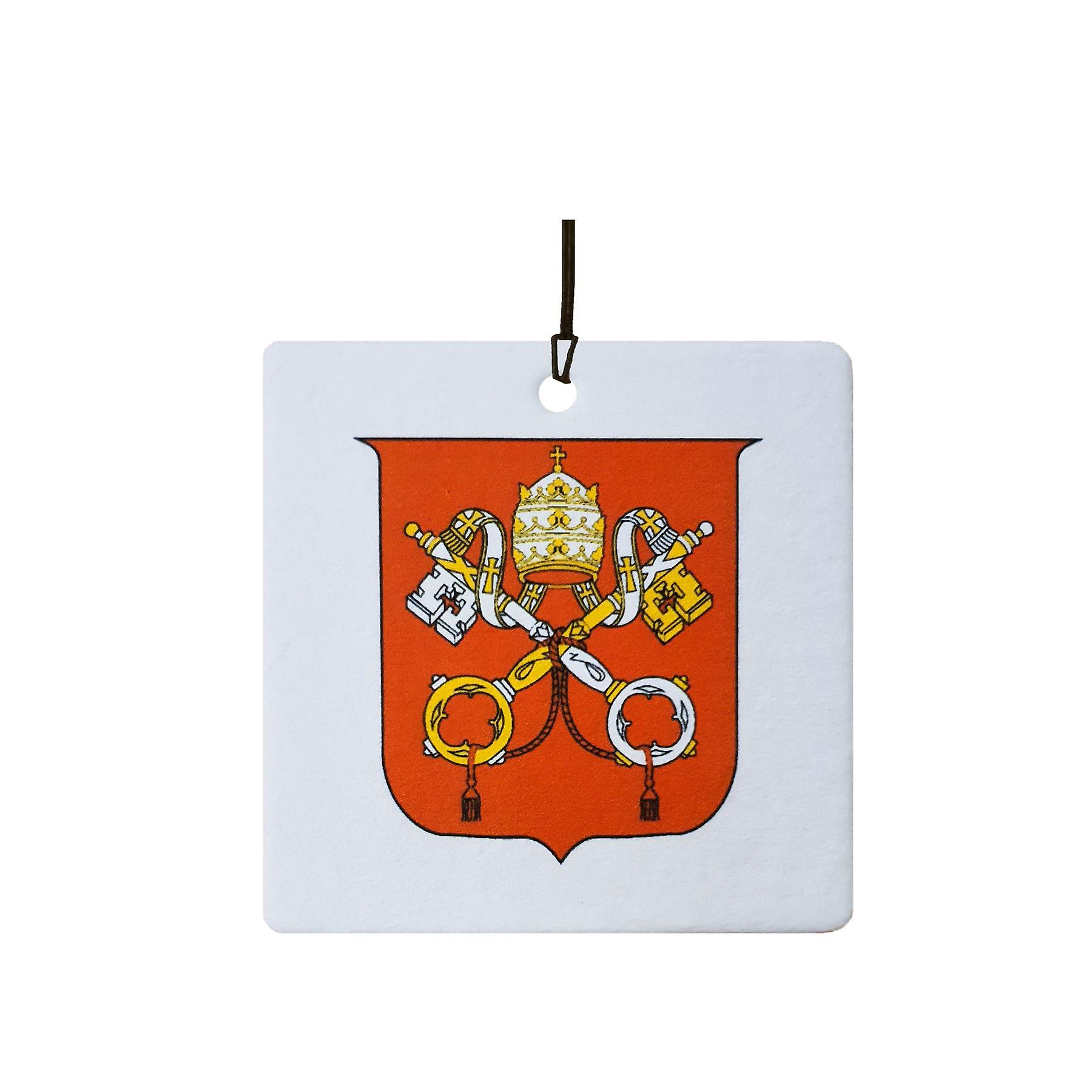 Vatican Coat Of Arms Car Air Freshener