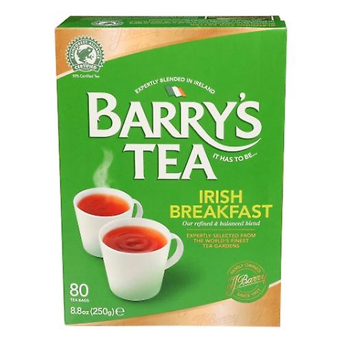 Barry's Irish Breakfast Tea, 80 Count (Case of 6) (Pack of 1)