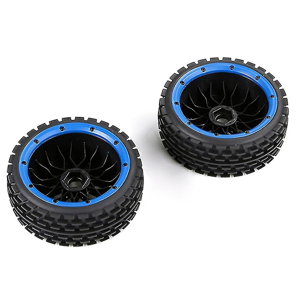 Off-road Front Tyres Thickened Wheel Set Compatible With 1/5 Hpi Rofunblue