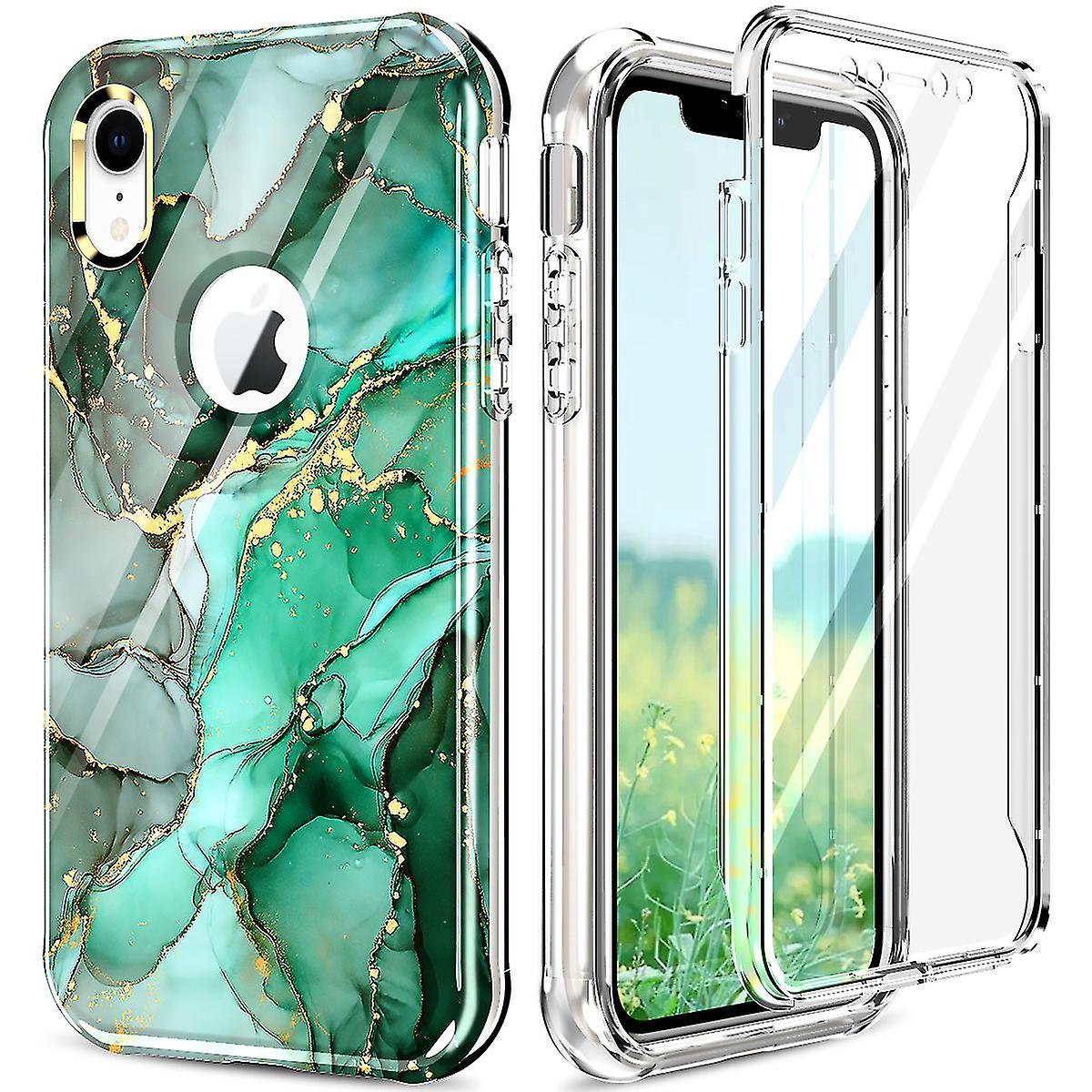 Magic Color Case For Iphone Xr, Including Screen Protector, Support Wireless Charging, Fall Protection