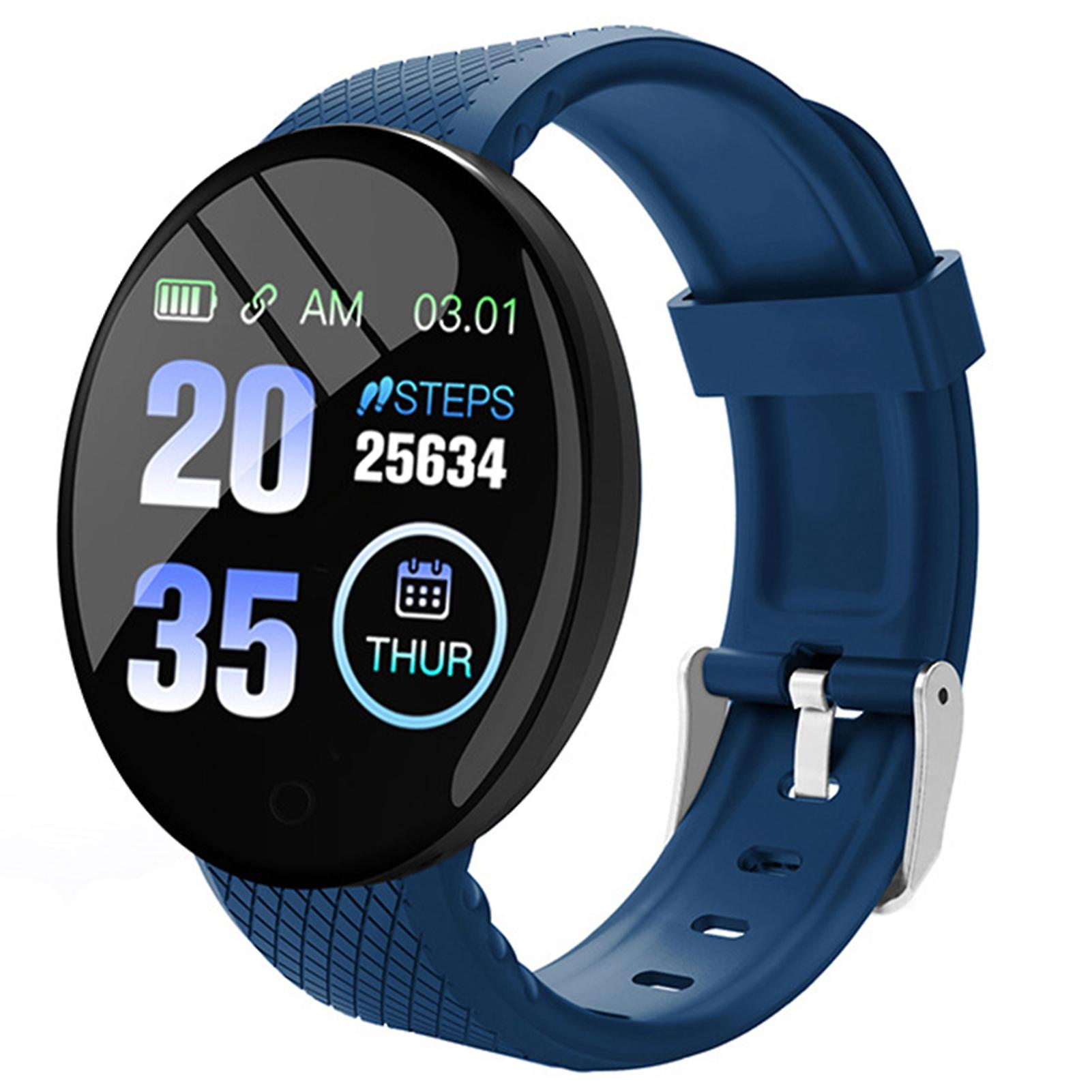 Color Screen Smart Bracelet Bluetooth-compatible Pedometer Heart Rate Detector